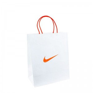 로고 프린트 종이 가방 포장을위한 로고 인쇄 용지 음식 가방 종이 봉지 사탕 커스텀 크래프트 로고 종이 가방
